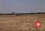 Image of USAF F-4C aircraft landing with drogue chute Ubon Ratchathani Thailand, 1967, second 29 stock footage video 65675038909