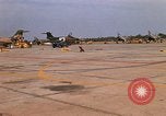 Image of RF-101 aircraft returning from a mission Ubon Ratchathani Thailand, 1967, second 6 stock footage video 65675038910