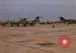 Image of RF-101 aircraft returning from a mission Ubon Ratchathani Thailand, 1967, second 28 stock footage video 65675038910