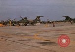 Image of RF-101 aircraft returning from a mission Ubon Ratchathani Thailand, 1967, second 29 stock footage video 65675038910