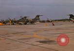 Image of RF-101 aircraft returning from a mission Ubon Ratchathani Thailand, 1967, second 30 stock footage video 65675038910