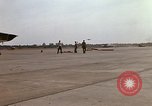 Image of RF-101 aircraft returning from a mission Ubon Ratchathani Thailand, 1967, second 41 stock footage video 65675038910