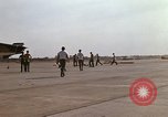 Image of RF-101 aircraft returning from a mission Ubon Ratchathani Thailand, 1967, second 57 stock footage video 65675038910
