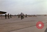 Image of RF-101 aircraft returning from a mission Ubon Ratchathani Thailand, 1967, second 59 stock footage video 65675038910