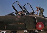 Image of Ground crews meet RF-4C aircraft back from mission Ubon Ratchathani Thailand, 1967, second 6 stock footage video 65675038911