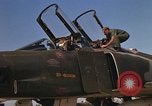 Image of Ground crews meet RF-4C aircraft back from mission Ubon Ratchathani Thailand, 1967, second 7 stock footage video 65675038911