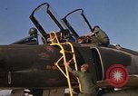 Image of Ground crews meet RF-4C aircraft back from mission Ubon Ratchathani Thailand, 1967, second 14 stock footage video 65675038911