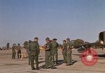 Image of Ground crews meet RF-4C aircraft back from mission Ubon Ratchathani Thailand, 1967, second 38 stock footage video 65675038911
