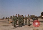 Image of Ground crews meet RF-4C aircraft back from mission Ubon Ratchathani Thailand, 1967, second 41 stock footage video 65675038911