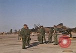 Image of Ground crews meet RF-4C aircraft back from mission Ubon Ratchathani Thailand, 1967, second 47 stock footage video 65675038911