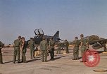 Image of Ground crews meet RF-4C aircraft back from mission Ubon Ratchathani Thailand, 1967, second 56 stock footage video 65675038911