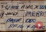 Standbild Kameras entladen von RF-101C der Rückkehr von Mission Ubon Ratchathani Thailand, 1967, aus Sekunde 4 historischem Filmmaterial Videoclip 65675038913