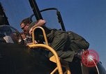 Image of Ground crew with returning RF-4C aircraft Ubon Ratchathani Thailand, 1967, second 15 stock footage video 65675038915