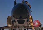 Image of Ground crew with returning RF-4C aircraft Ubon Ratchathani Thailand, 1967, second 28 stock footage video 65675038915