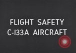 Standbild C-133A Flugzeug Dover Delaware United States USA, 1961, aus Sekunde 7 historischem Filmmaterial Videoclip 65675038919