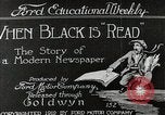 Standbild Anfang Zeitung Drucken Presse- und Druckvorgang Detroit Michigan USA, 1919, aus Sekunde 3 historischem Filmmaterial Videoclip 65675038923