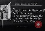 Standbild Anfang Zeitung Drucken Presse- und Druckvorgang Detroit Michigan USA, 1919, aus Sekunde 30 historischem Filmmaterial Videoclip 65675038923