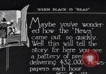 Image of Detroit News newspaper printing press Detroit Michigan USA, 1919, second 4 stock footage video 65675038924