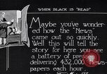 Image of Detroit News newspaper printing press Detroit Michigan USA, 1919, second 10 stock footage video 65675038924