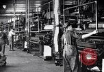 Image of Detroit News newspaper printing press Detroit Michigan USA, 1919, second 23 stock footage video 65675038924