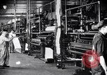 Image of Detroit News newspaper printing press Detroit Michigan USA, 1919, second 25 stock footage video 65675038924