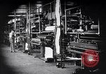 Image of Detroit News newspaper printing press Detroit Michigan USA, 1919, second 30 stock footage video 65675038924