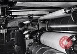 Image of Detroit News newspaper printing press Detroit Michigan USA, 1919, second 39 stock footage video 65675038924
