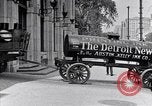 Image of Detroit News newspaper printing press Detroit Michigan USA, 1919, second 51 stock footage video 65675038924