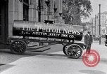 Image of Detroit News newspaper printing press Detroit Michigan USA, 1919, second 52 stock footage video 65675038924
