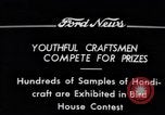 Image of Birdhouse building contest Detroit Michigan USA, 1934, second 24 stock footage video 65675038925