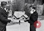 Image of Birdhouse building contest Detroit Michigan USA, 1934, second 47 stock footage video 65675038925