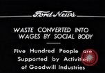 Image of Goodwill Industries Detroit Michigan USA, 1934, second 6 stock footage video 65675038928