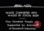 Image of Goodwill Industries Detroit Michigan USA, 1934, second 8 stock footage video 65675038928