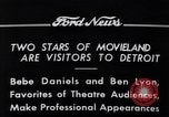 Immagine di Ben Lyon Detroit Michigan USA, 1934, secondo 4 filmato di repertorio 65675038930