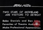 Immagine di Ben Lyon Detroit Michigan USA, 1934, secondo 7 filmato di repertorio 65675038930