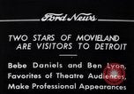 Immagine di Ben Lyon Detroit Michigan USA, 1934, secondo 13 filmato di repertorio 65675038930