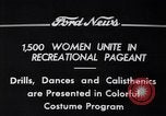 Immagine di Annuale Pageant ricreative Detroit Michigan USA, 1934, secondo 5 filmato di repertorio 65675038931