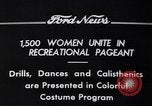 Immagine di Annuale Pageant ricreative Detroit Michigan USA, 1934, secondo 13 filmato di repertorio 65675038931