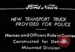 Image Policiers Detroit Michigan USA, 1934, de la seconde 1 séquences d'archives historiques vidéo 65675038933
