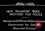 Image Policiers Detroit Michigan USA, 1934, de la seconde 3 séquences d'archives historiques vidéo 65675038933