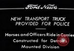 Image Policiers Detroit Michigan USA, 1934, de la seconde 4 séquences d'archives historiques vidéo 65675038933