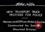 Image Policiers Detroit Michigan USA, 1934, de la seconde 8 séquences d'archives historiques vidéo 65675038933
