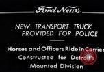 Image Policiers Detroit Michigan USA, 1934, de la seconde 9 séquences d'archives historiques vidéo 65675038933
