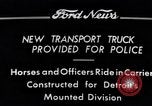 Image Policiers Detroit Michigan USA, 1934, de la seconde 10 séquences d'archives historiques vidéo 65675038933