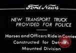 Image Policiers Detroit Michigan USA, 1934, de la seconde 11 séquences d'archives historiques vidéo 65675038933