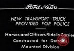 Image Policiers Detroit Michigan USA, 1934, de la seconde 12 séquences d'archives historiques vidéo 65675038933