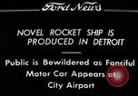 Standbild Raumschiff Detroit Michigan USA, 1934, aus Sekunde 1 historischem Filmmaterial Videoclip 65675038940