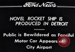 Standbild Raumschiff Detroit Michigan USA, 1934, aus Sekunde 3 historischem Filmmaterial Videoclip 65675038940