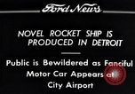 Standbild Raumschiff Detroit Michigan USA, 1934, aus Sekunde 7 historischem Filmmaterial Videoclip 65675038940