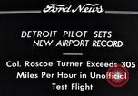 Image of Colonel Roscoe Turner Detroit Michigan USA, 1934, second 3 stock footage video 65675038942